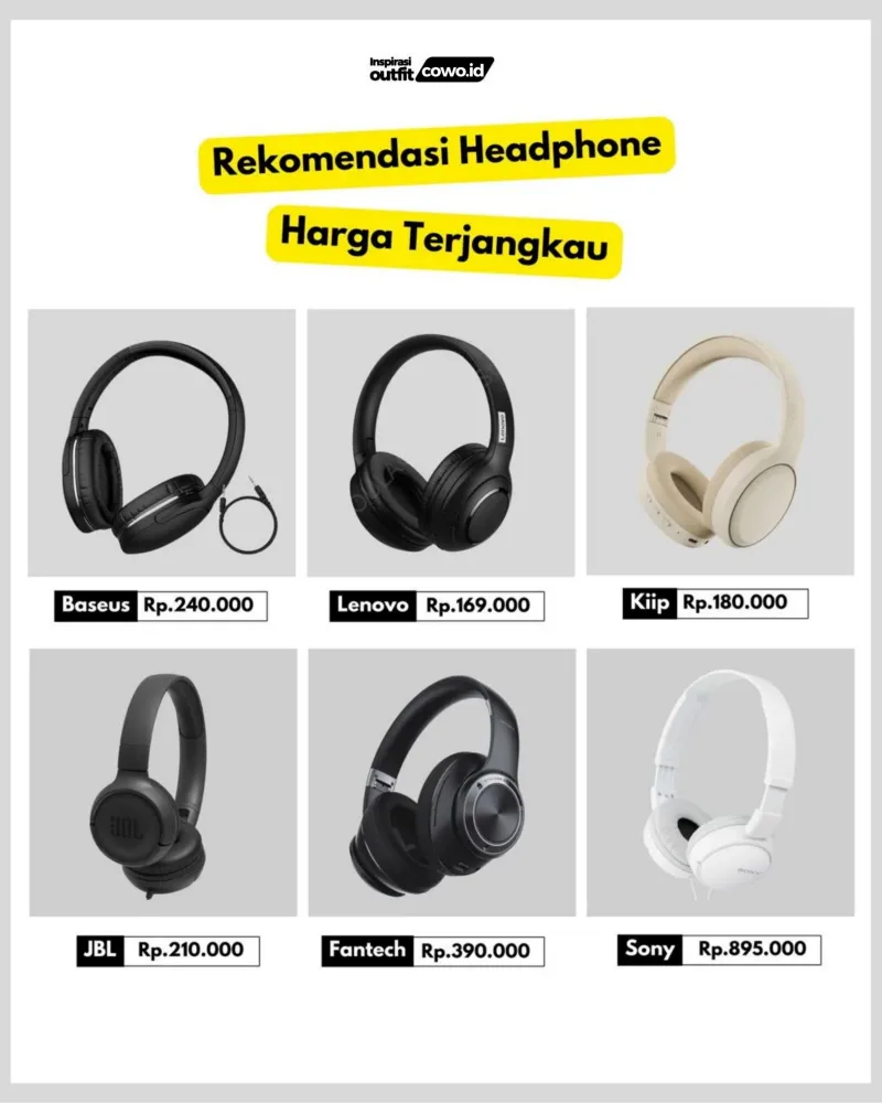 Aksesoris - Headphone 