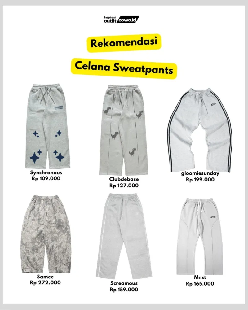 celana - celana sweatpants