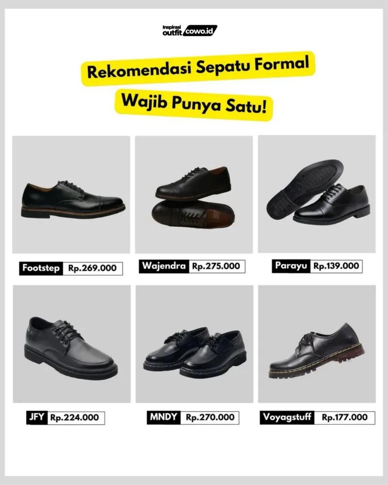 sepatu - sepatu formal