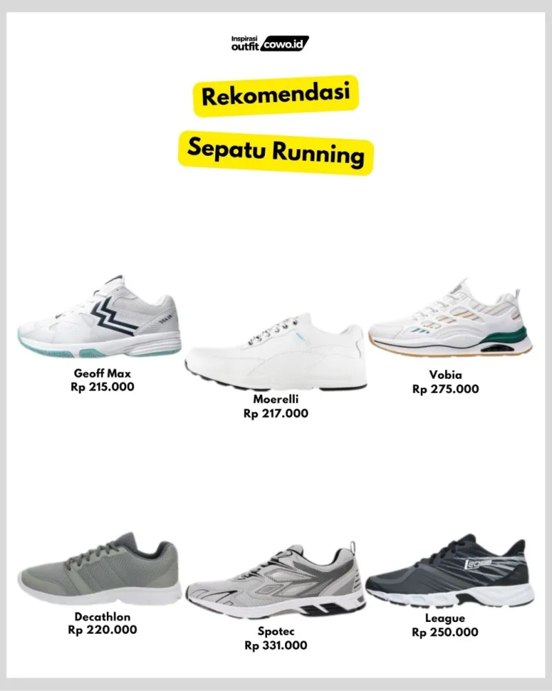 sepatu - sepatu running