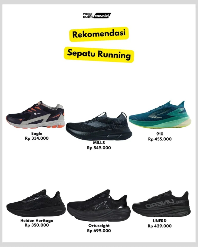 sepatu - sepatu running