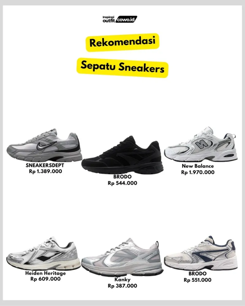 sepatu - sepatu sneakers